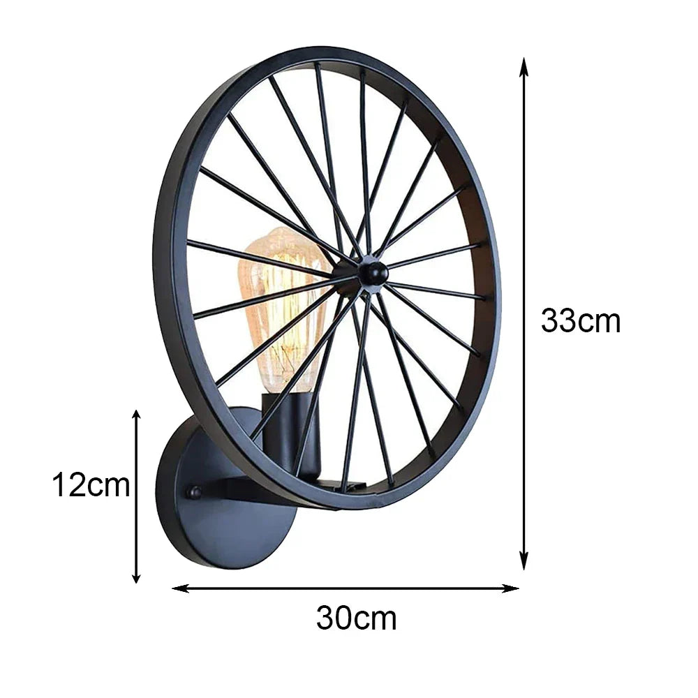 Retro Industrial Wall Sconce Light Fixture for Indoor Lighting