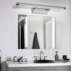LED Bathroom Wall Light Stainless Steel Makeup Mirror Lamp Fixtures