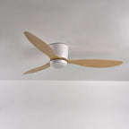 White LED Ceiling Fan Light with Remote Control