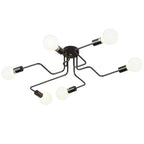 Vintage Wrought Iron Ceiling Lights Chandelier for Home Living Room Décor