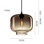 Glass Pendant Light Scandinavian Creative Hanging Lamp Modern Decor Lighting