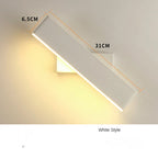360 Degree Rotate Wall Lamp for Bedroom Hotel Bedside Sconce Reading Light