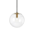 Bubble Glass Ball Pendant Light for Modern Living Room Kitchen Bedroom