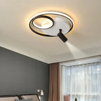 Nordic Gold Chandelier: Dimmable Remote Ceiling Light for Bedroom & Living Room