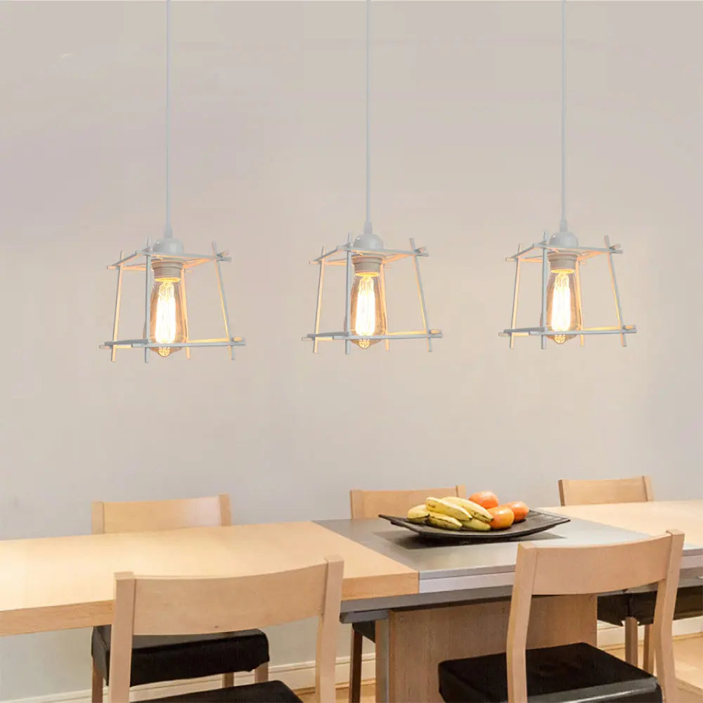 Industrial Pendant Lights: Modern LED Hanging Lamps for Home Living Room Kitchen Decor