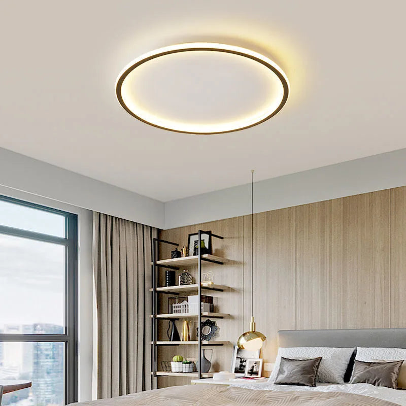 Modern Dimmable LED Ceiling Chandelier for Living Bedroom Study Room Lighting