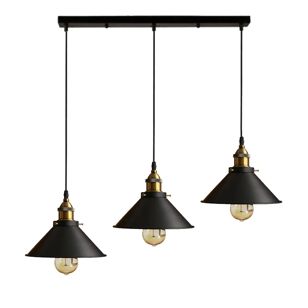 Modern Black Cage LED Pendant Light for Home & Commercial Lighting
