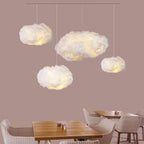 LED Cloud Chandelier: Floating Cotton Cloud Pendant Lamp for Nursery, Living Room, Kids Room