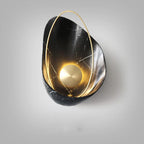 Marble Wall Lamp: Postmodern Light Luxury for Living Room, Bedside, Hotel Decoration
