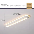 Modern Minimalist Long Aisle LED Ceiling Lamp