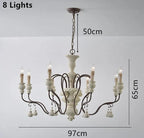 Rustic Iron Pendant Chandelier Vintage Industrial Lamps Ceiling Lighting Fixtures