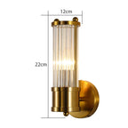 Crystal Wall Lamp: Modern Minimalist Luxury LED Lights for Living Room, Bedroom & Aisle