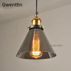 Industrial Glass Pendant Light for Modern Home Decor