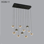Loft Staircase Pendant Light: Aluminum Ball Droplight for Restaurant Bar Decor