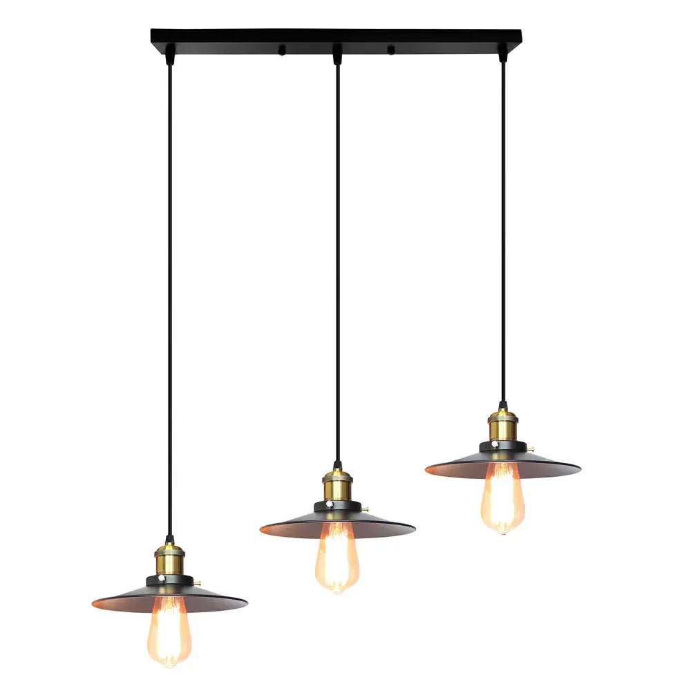 Retro Industrial Pendant Chandelier LED Ceiling Lamps for Kitchen Living Room