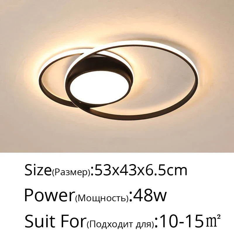 Modern LED Chandelier for Dining Living Kitchen Hall Indoor Lighting