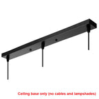 Geometric LED 3-Light Pendant for Indoor Lighting & Decor