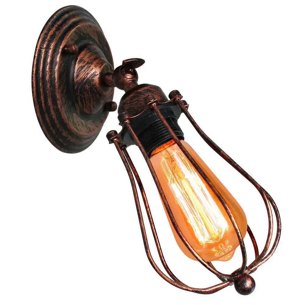 Industrial Wall Lamp | American Indoor Sconce | Home Decor Light Fixture