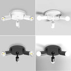 Rotatable LED Chandelier: Ceiling Mounted Spot Lights for Living Room, Kitchen