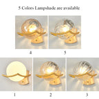 Japanese Moon Wood Wall Lamp - Minimalist Design - LED Sconce Lights