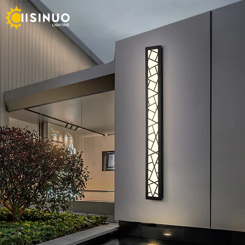 Outdoor LED Wall Lamp IP65 Aluminum Garden Sconce Light - 110V 220V