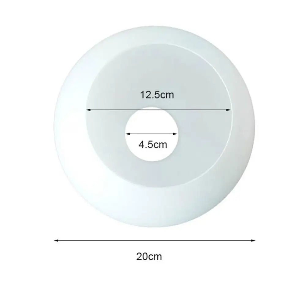 Opal White Glass Lamp Shade Replacement - Frosted Pendant Replacement Globe