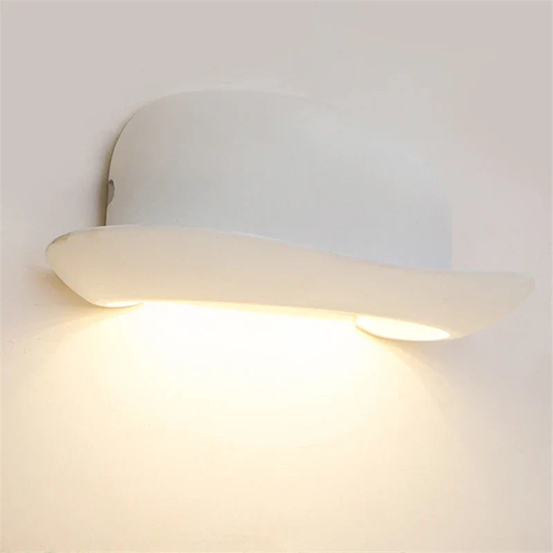 LED Aluminum Wall Lamp: Modern Minimalist Bedroom Aisle & Bathroom Light
