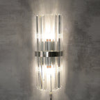 Modern Gold Crystal Wall Sconce LED Light for Living Room Bedroom Decor
