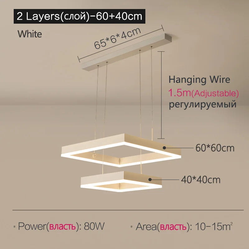 White Headlight Chandelier: Modern Nordic LED Dining Room Bedroom Lamp