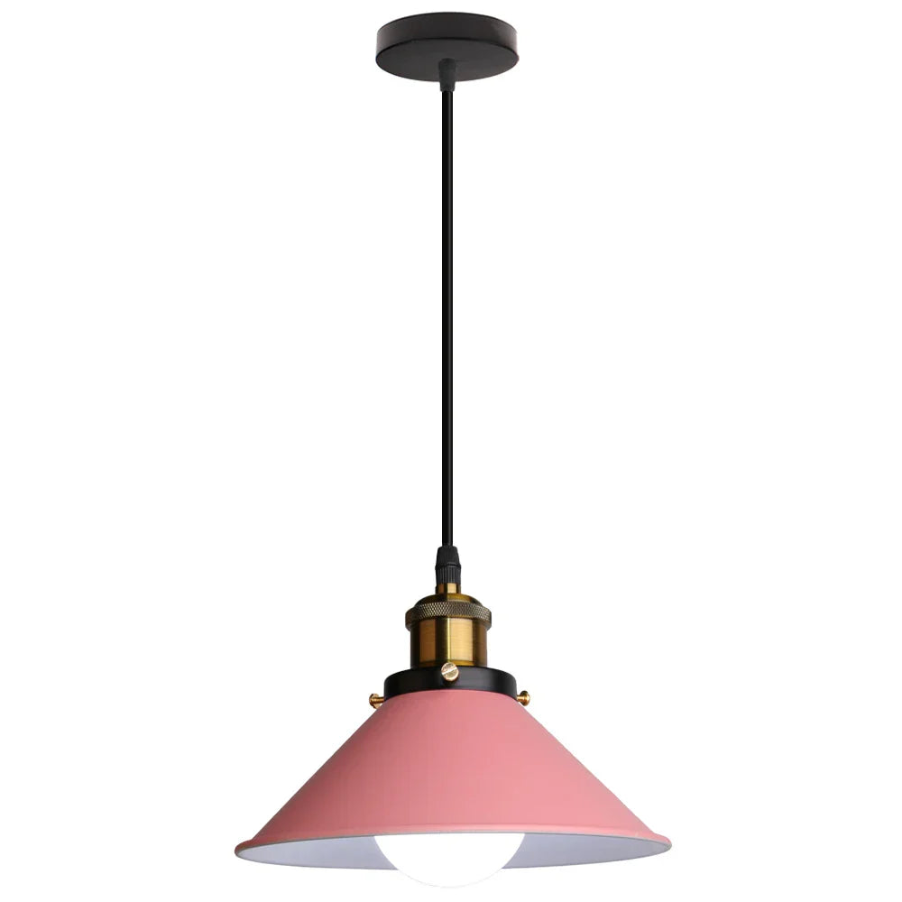Industrial Pendant Lights: Modern Retro Loft Hanging Lamp for Home Decor