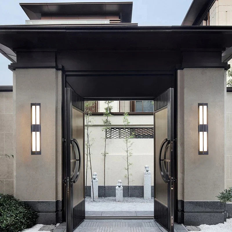 Outdoor Waterproof LED Wall Sconce Light for Garden, Porch, or Patio