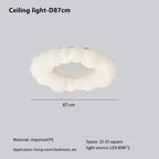 Nordic Cloud LED Pendant Chandelier for Modern Living, Dining, Bedroom