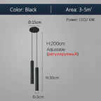 Minimalist Chandelier: Modern Light Luxury Nordic Bedroom Bedside Lamp