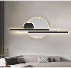 Modern Outdoor Wall Lamp Gold Color IP65 Waterproof LED Sconce Light