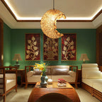 Moon LED Pendant Lights for Kids Bedroom Decor and Lighting