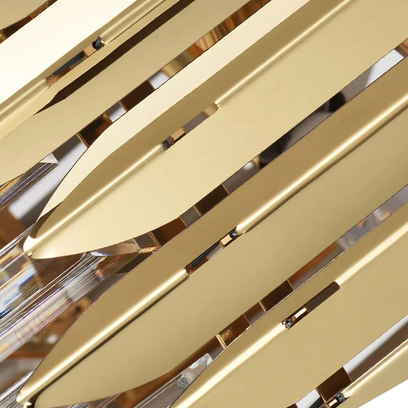 Crystal Chandelier: Modern Dining Room Lighting for Bedroom, Villa, 2024 New Collection