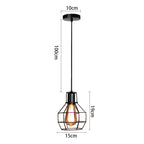 Industrial LED Pendant Ceiling Light for Home Living Room Kitchen Decor