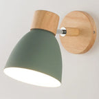 Nordic Macaroon Wall Sconce by - Stylish Bedside Lamp with 6 Color Options
