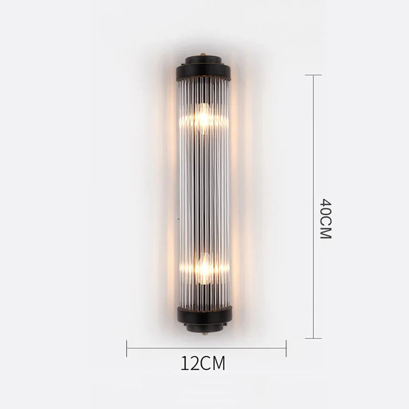 Crystal Wall Lamp for Modern Light Luxury Living Room, Bedroom, and Dining Area
