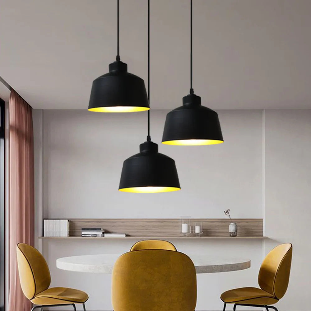 Nordic Loft Pendant Lights for Dining Room Kitchen Island E27