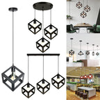 Geometric LED 3-Light Pendant for Indoor Lighting & Decor