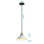 Vintage Industrial Pendant Chandelier Light Fixture for Home Kitchen Bar Decor