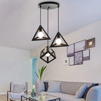 Vintage Industrial Pendant Light LED Ceiling Chandelier for Home Kitchen