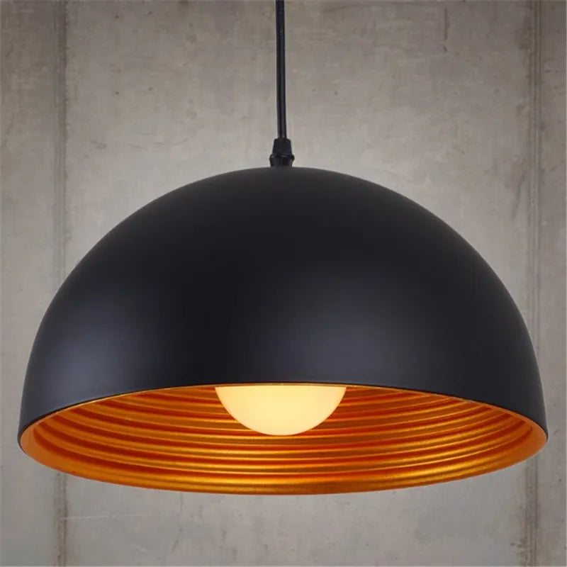 Vintage Pendant Lamp: Industrial Retro Hanging Light for Home Dining Kitchen