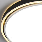 Round Black White Gold LED Ceiling Light for Home Lighting