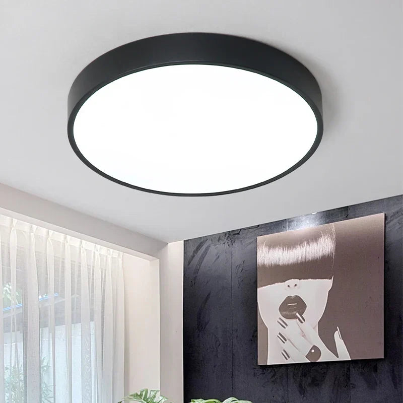 Dimmable LED Round Ceiling Light for Bedroom Kitchen Restaurant