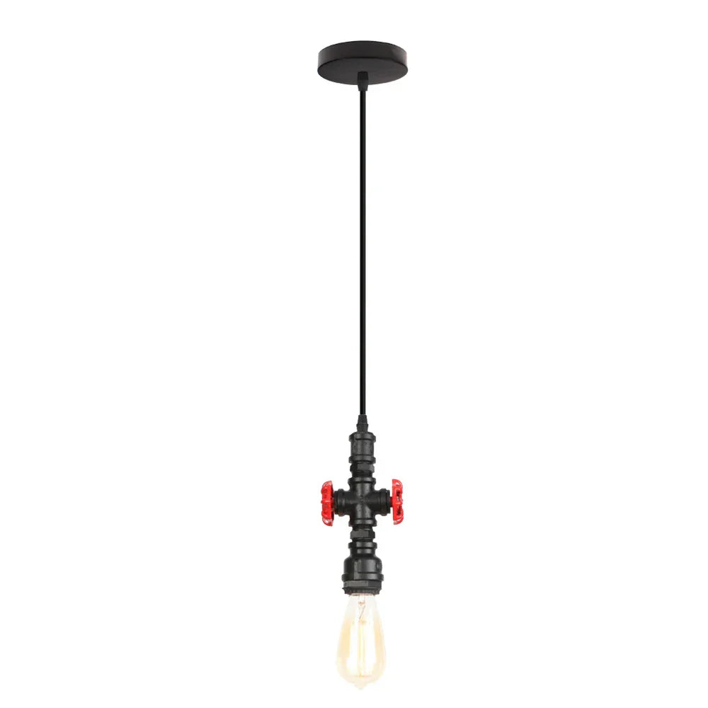 Industrial Retro Loft Pendant Light Water Pipe Ceiling Lamp