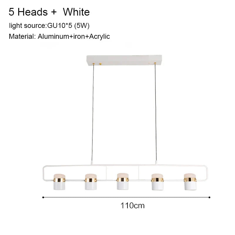 LED Chandelier Pendant Lamp for Modern Dining Room, Cafe & Bar