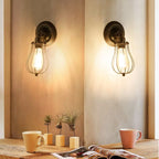 Industrial Wall Lamp | American Indoor Sconce | Home Decor Light Fixture
