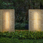 Outdoor LED Wall Lamp Gold Light for Garden Porch Sconces